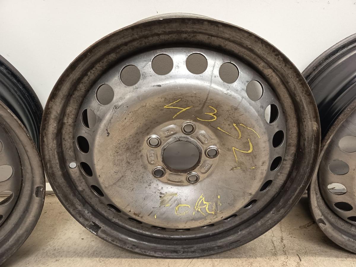 Satz Alcar 9975 Stahlfelgen f&uuml;r Ford Mondeo Focus II C-Max 6,5x16 ET 52,5 5x108