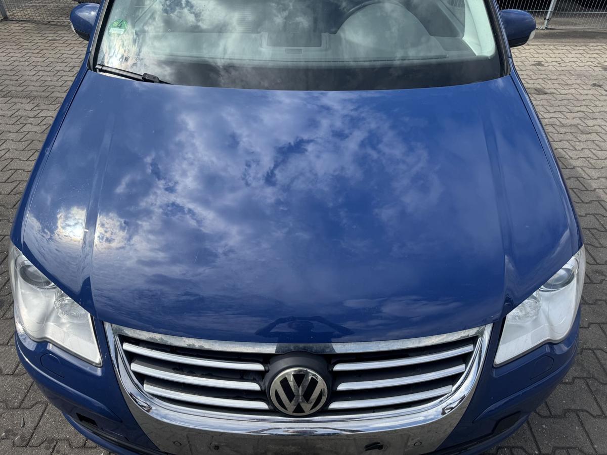 VW Touran 1T original Motorhaube LL5M Indienblau Facelift Bj.2008