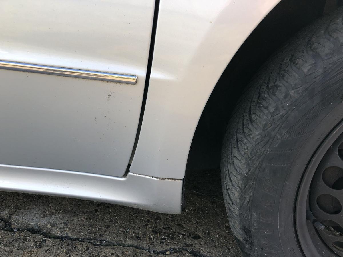 Mercedes A Klasse W169 ab 08 Kotfl&uuml;gel vorn rechts Beifahrerseite 761 silber