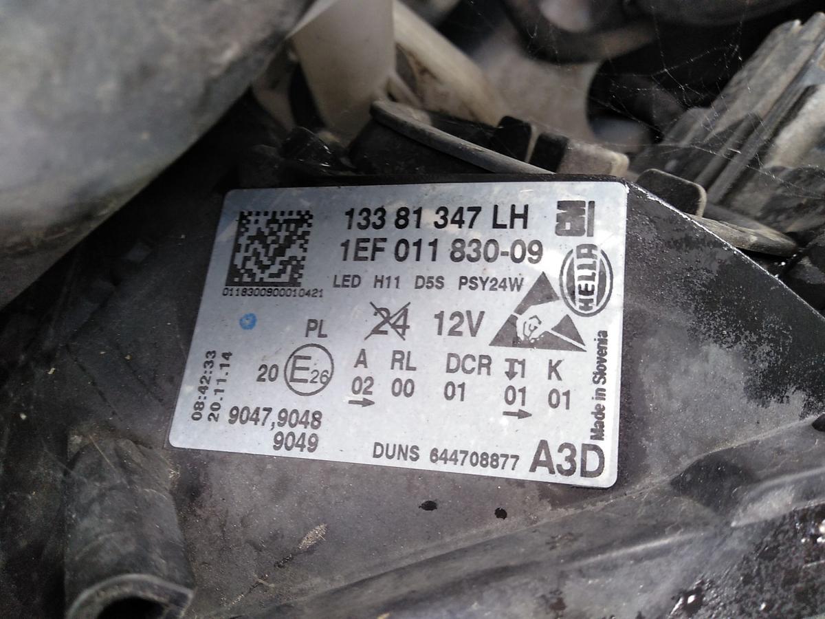Opel Corsa E original Bi-Xenon Scheinwerfer links mit LED Tagfahrlicht Bj.2015
