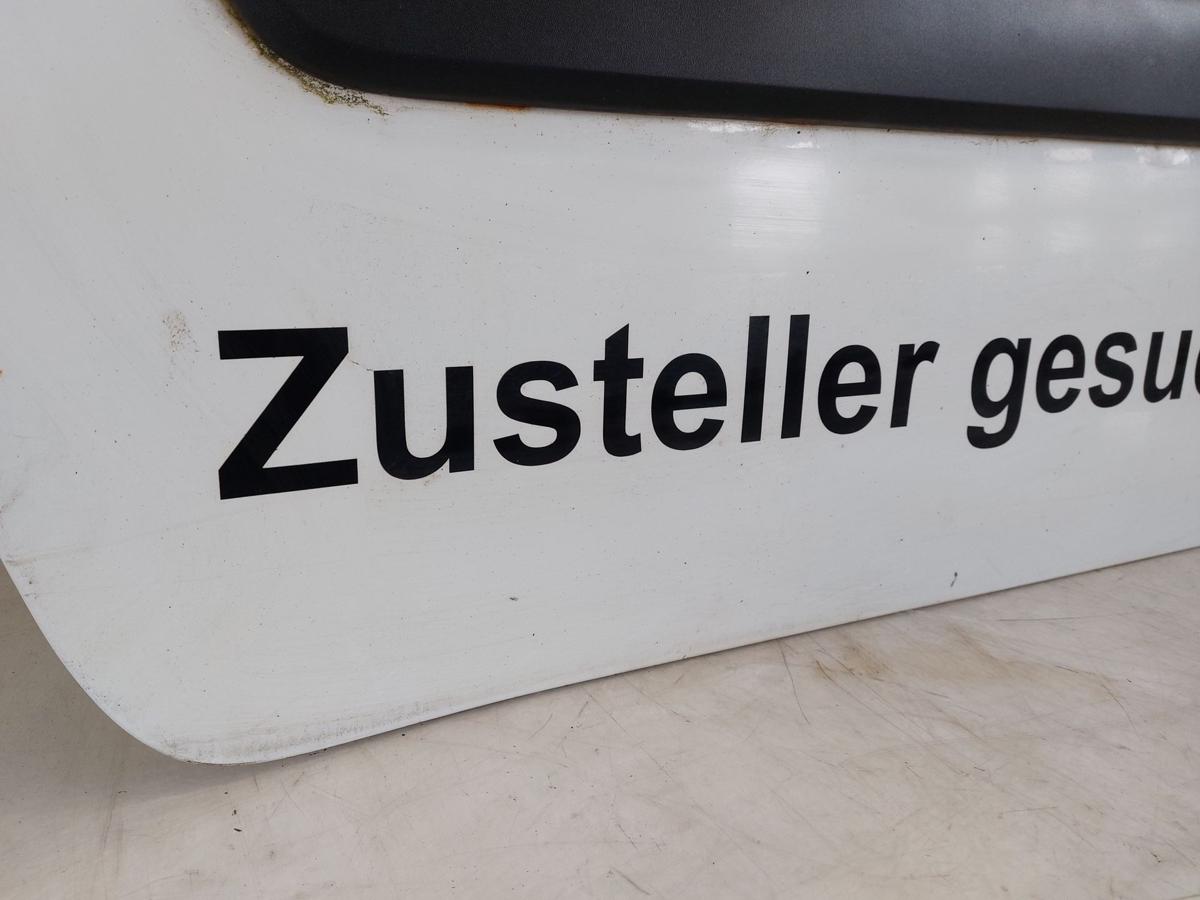Renault Kangoo Typ W ab2013 T&uuml;r vorn links Fahret&uuml;r im Rohbau weiss