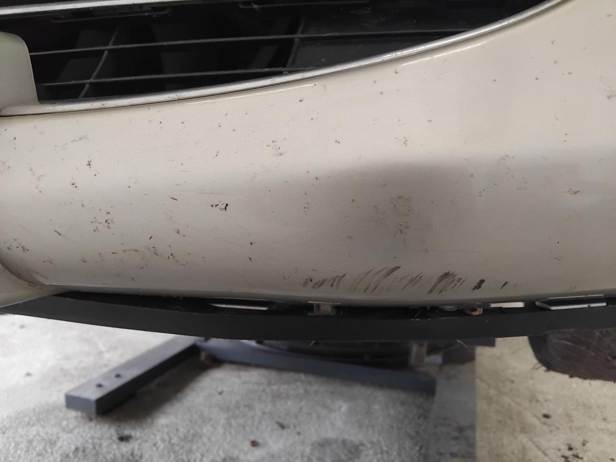 Peugeot 308 I original Sto&szlig;stange Sto&szlig;f&auml;nger vorn aschgraumetallic ETS BJ2009