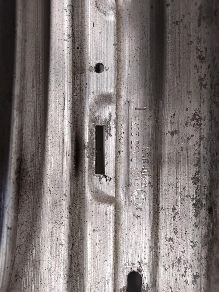 BMW 3er E46 original Alutr&auml;ger Verst&auml;rkung Sto&szlig;f&auml;nger Sto&szlig;stange vorn Bj.2002