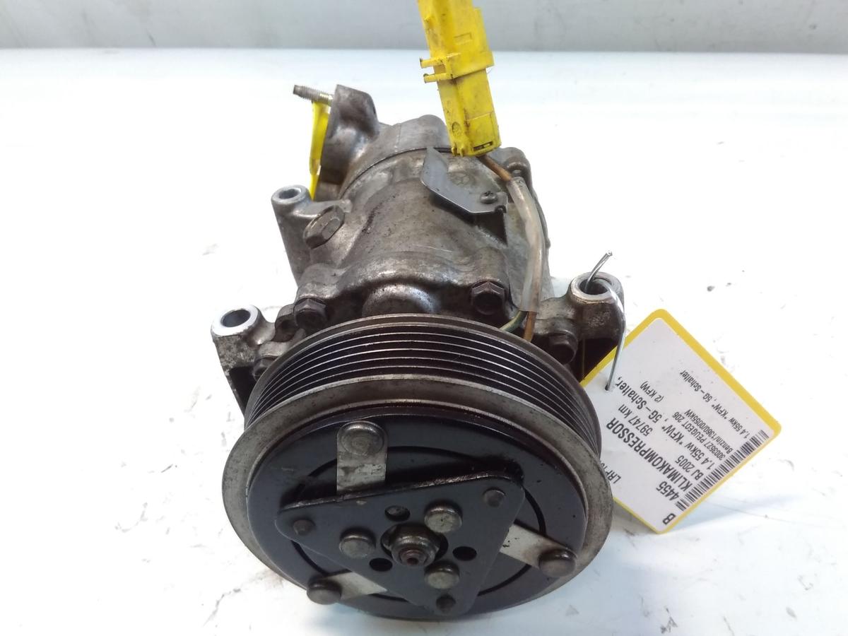 Peugeot 206 original Klimakompressor 1.4 55kw Sanden BJ2005 9655191580