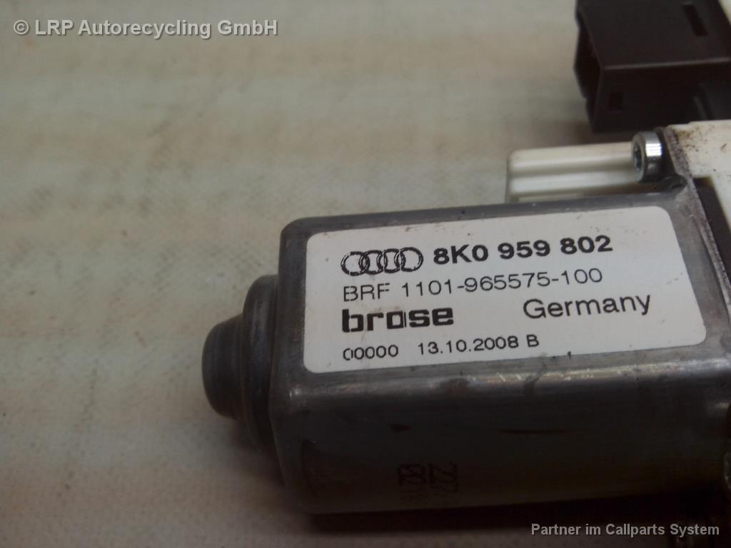 Audi A4 8K BJ2008 Fensterhebermotor vorn rechts 8K0959802