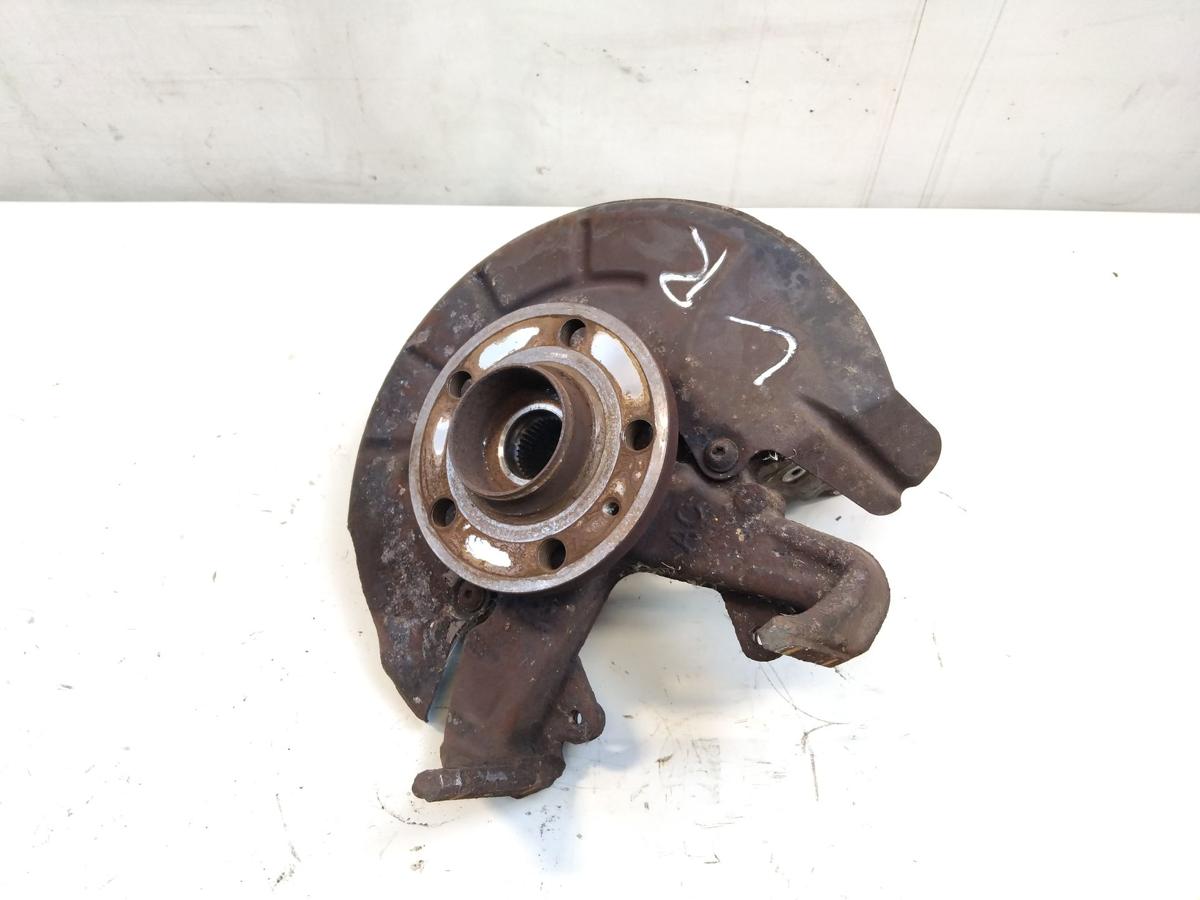 Skoda Fabia 2 5J orig Achsschenkel Radlagergeh&auml;use vorn rechts 1.2 51kw ABS BJ09