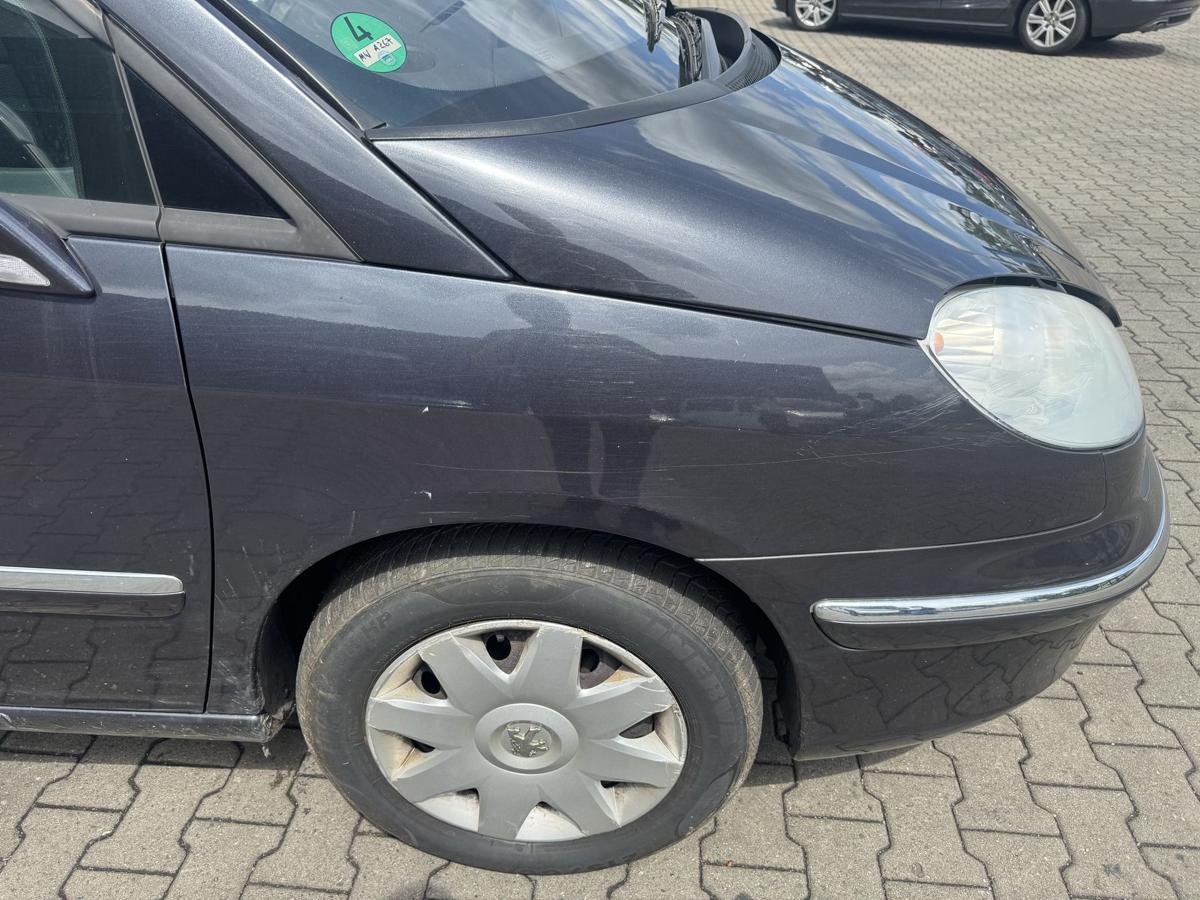 Peugeot 807 original Kotfl&uuml;gel vorn rechts EYJ Aster Grau Metallic Bj.2013