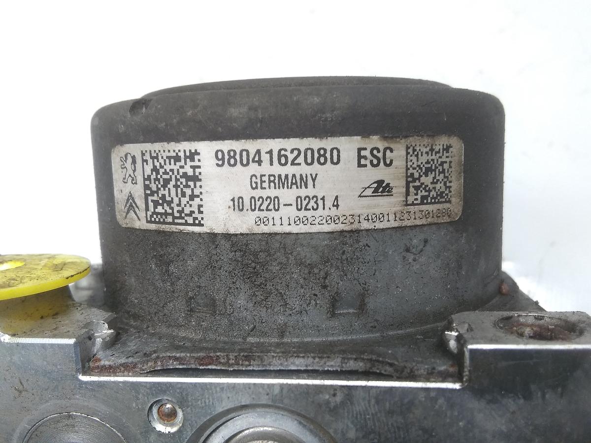 Citroen C3 2 original ABS-Block 9804162080 10.0220-0231.4 Bj.2013