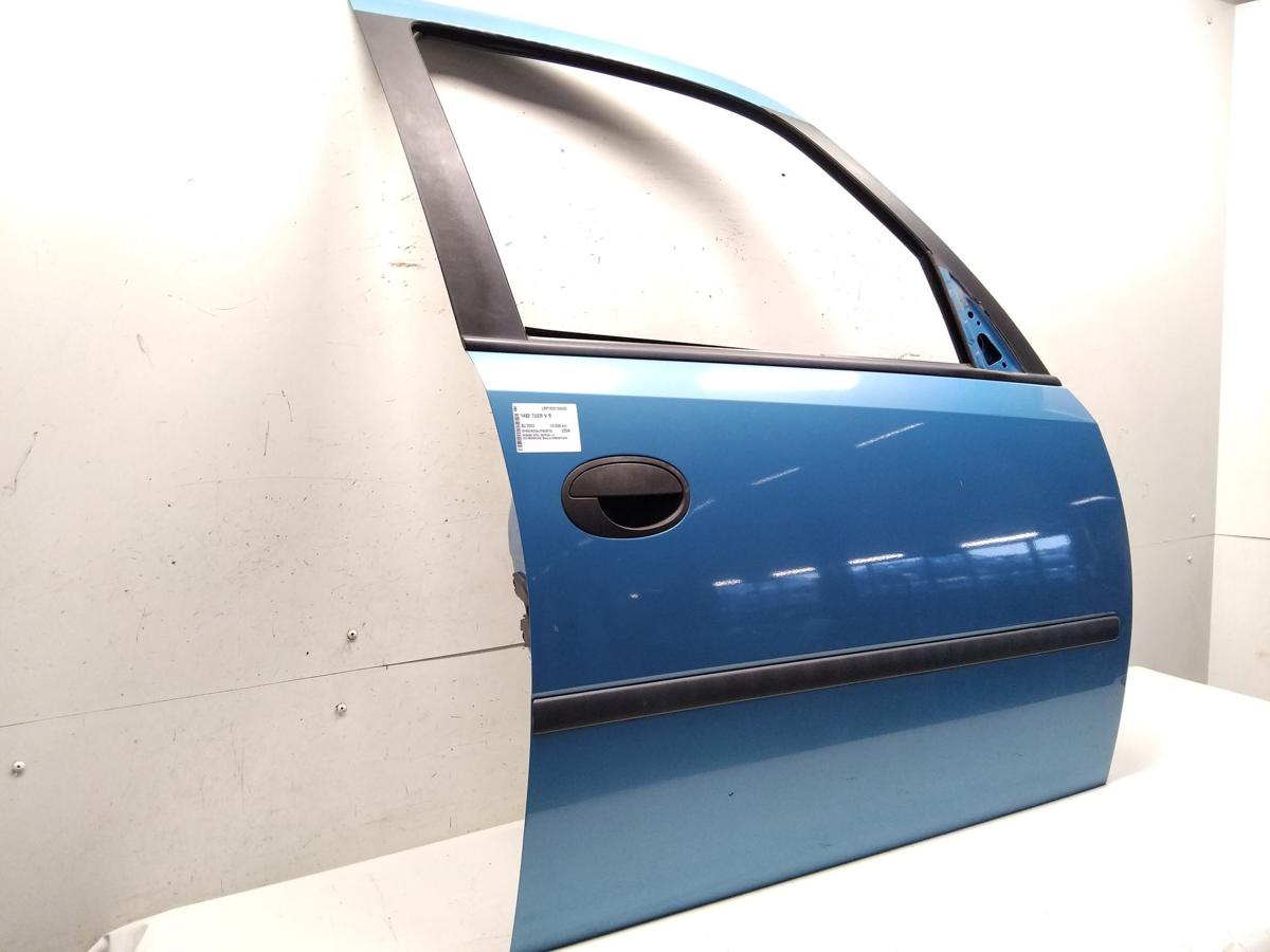 Opel Meriva A Tür vorn rechts Beifahrertür breezeblaumetallic Z20N Bj.2003