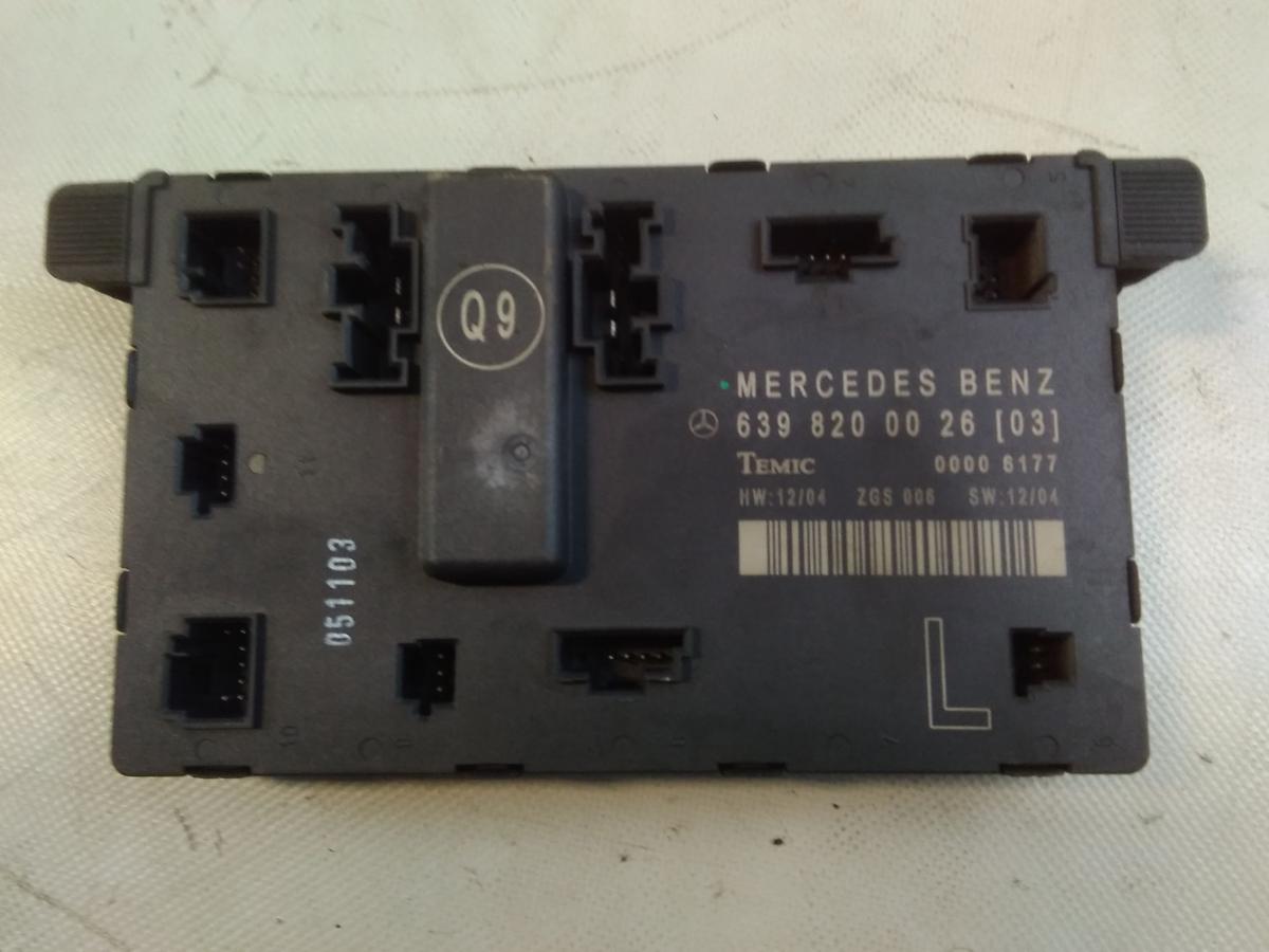 Mercedes Vito 639 original Türsteuergerät Modul Steuergerät links vorn BJ2005