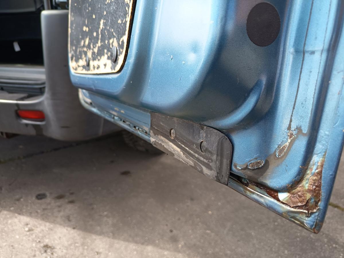 Citroen Jumpy II VF7 vor Facelift Bj 2012 orig Hecktür rechts KGQ - BLAU KYANOS