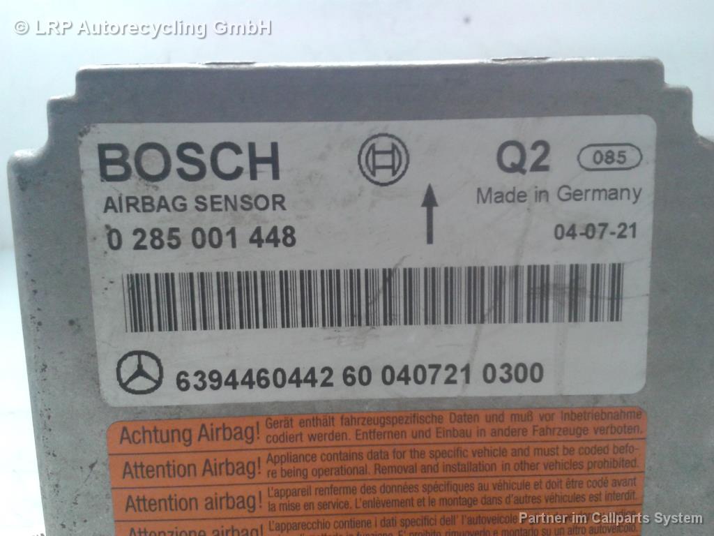 Mercedes Benz Vito 639 Steuergerät Air-bag 6394460442 BJ2004