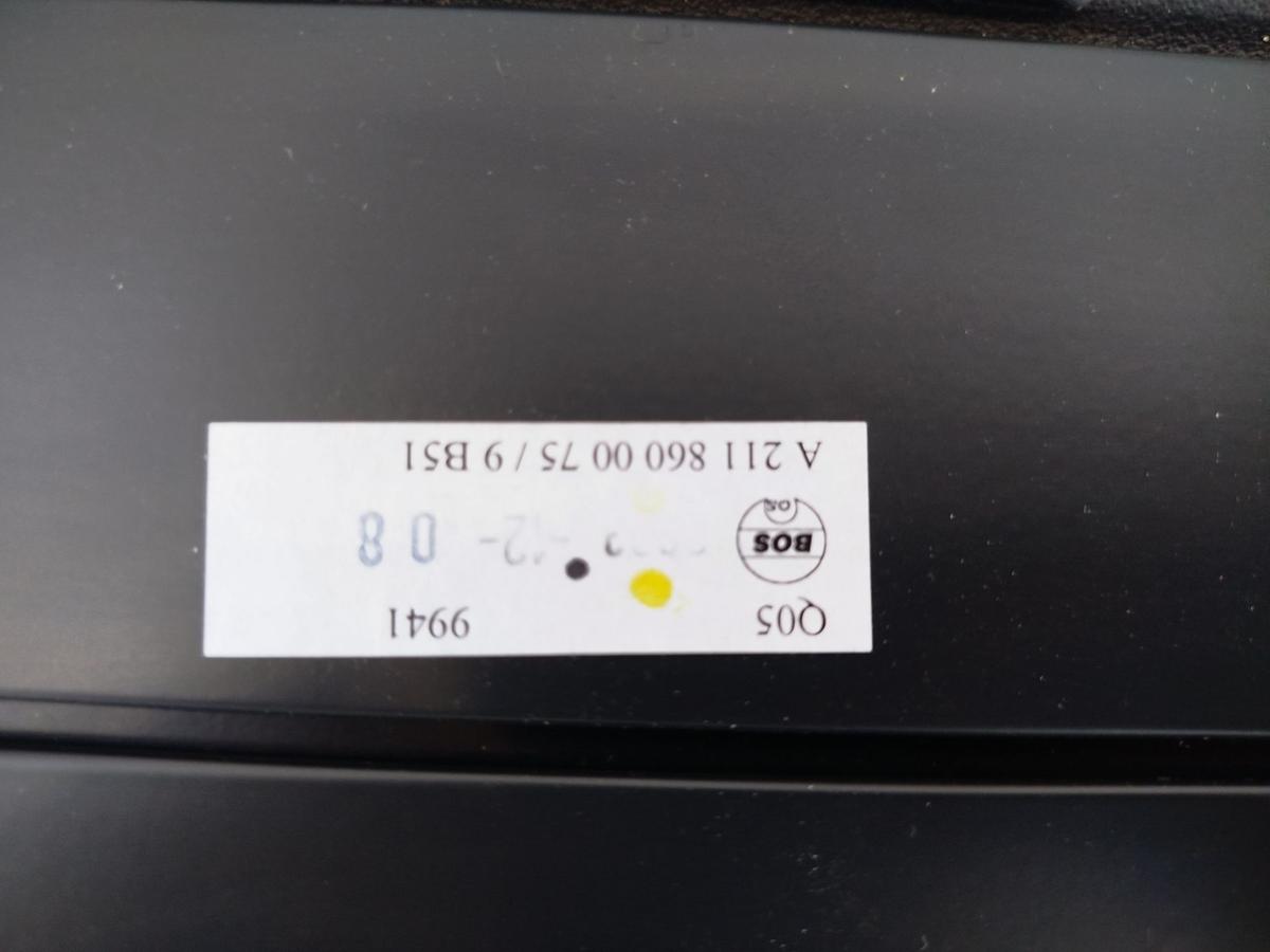 Mercedes E Klasse S211 Laderaumrollo Rollo Gepäckraum Trennnetzrollo Ablage