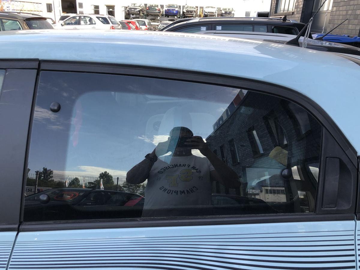 Renault Twingo III T&uuml;rscheibe hinten links Fondt&uuml;r Scheibe Ausstellbar