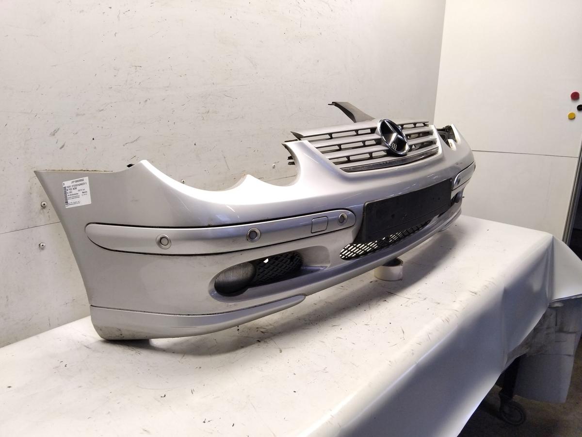 Mercedes Benz C203 Sportcoupe original Sto&szlig;f&auml;nger Sto&szlig;stange vorn PDC BJ2003 744 brillantsilber