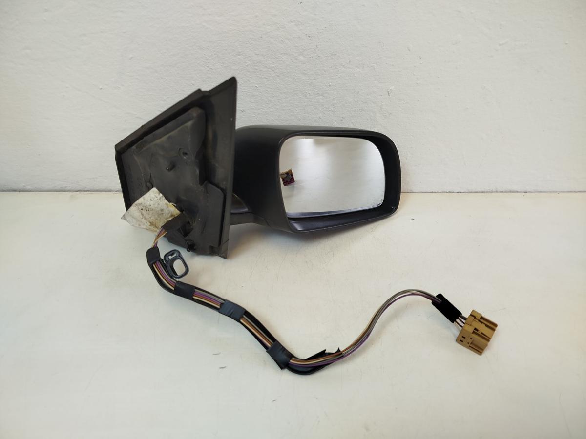 VW Polo 9N 9N1 Au&szlig;enspiegel rechts R&uuml;ckspiegel elektrisch unlackiert Spiegel