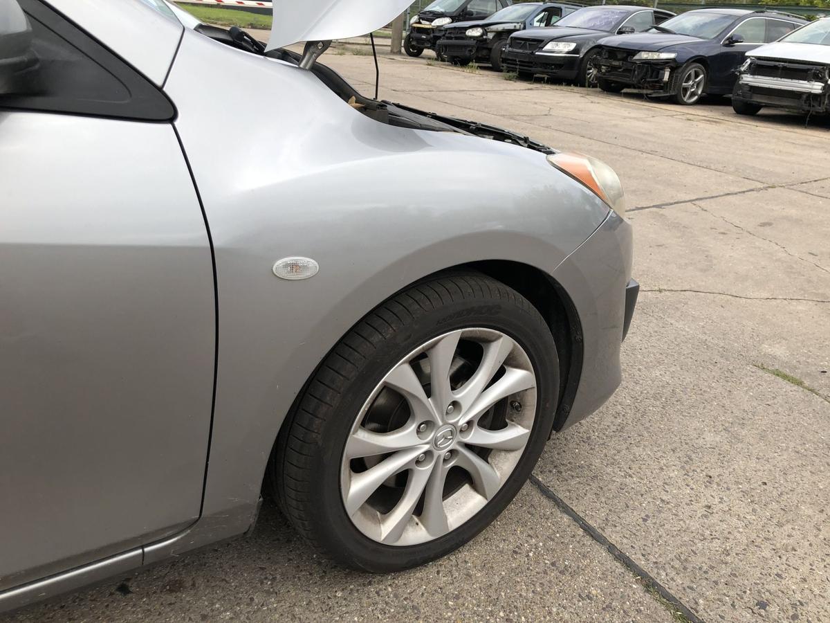 Mazda 3 Typ BL Kotflügel vorn rechts Beifahrerseite 38P Liquid Silver Met OEM