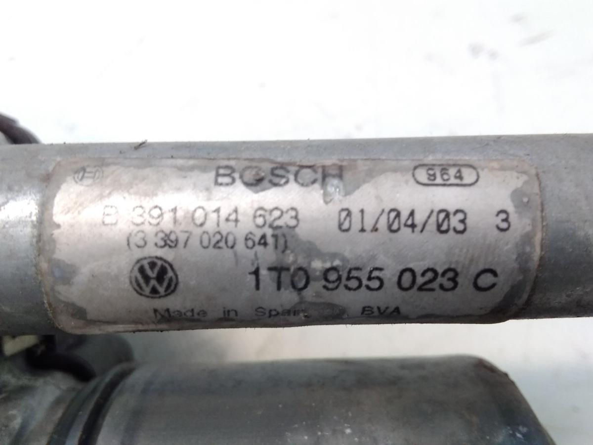 VW Touran 1T original Wischermotor vorn links mit Gest&auml;nge Bj.2003