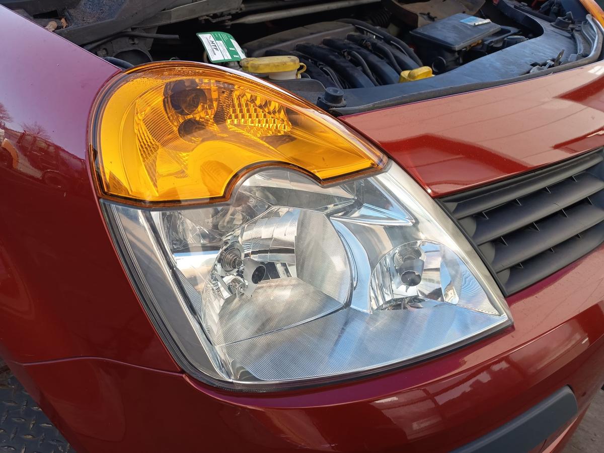 Renault Modus original Scheinwerfer rechts Halogen vor Facelift Bj 2005