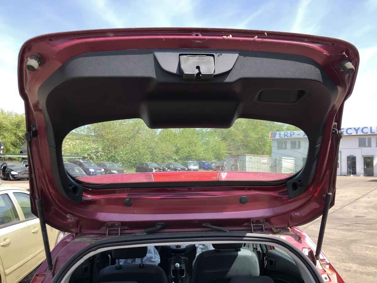 Ford Fiesta JA8 Heckklappe Kofferklappe Heckdeckel mit Scheibe Hot Magenta 5 trg