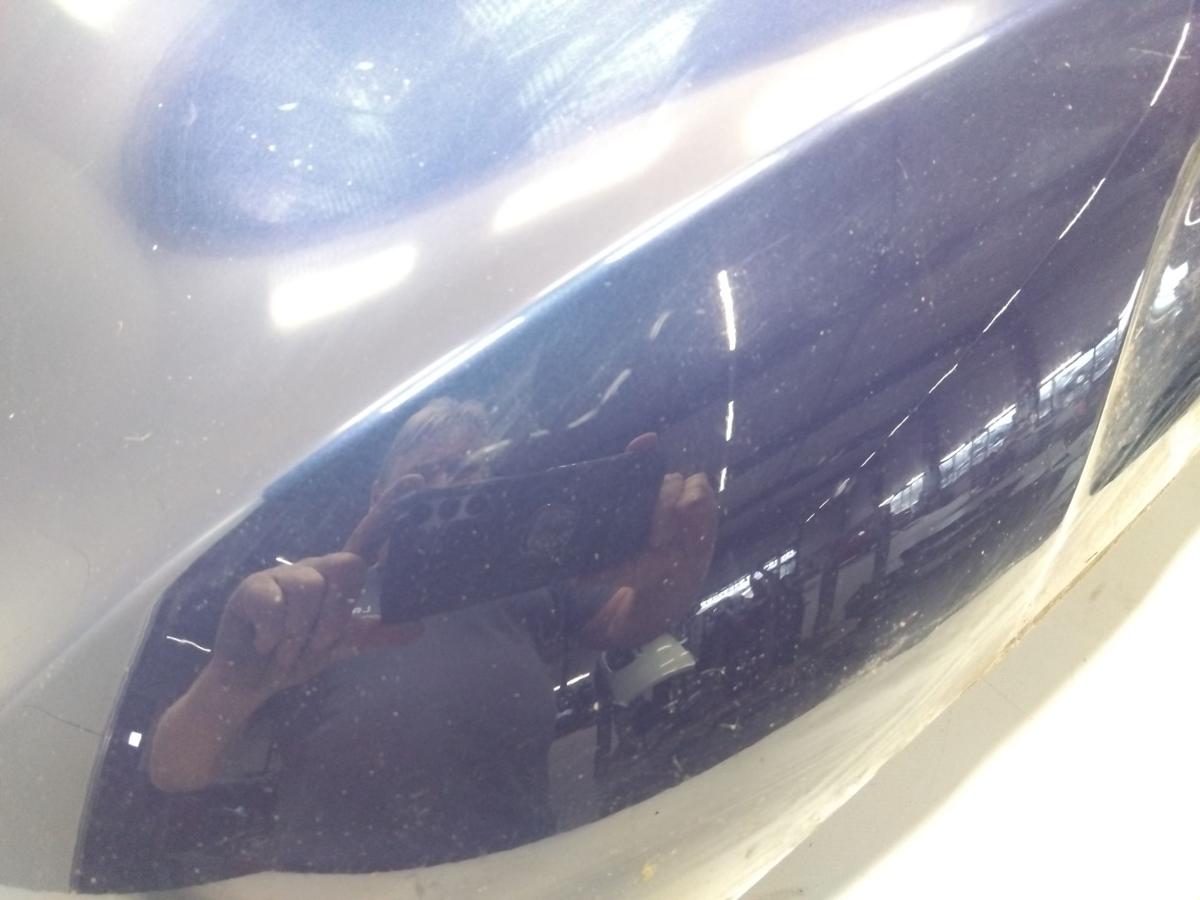 Opel Corsa D 5-T&uuml;rer original Sto&szlig;f&auml;nger Sto&szlig;stange hinten ultrablaumet Bj.2008