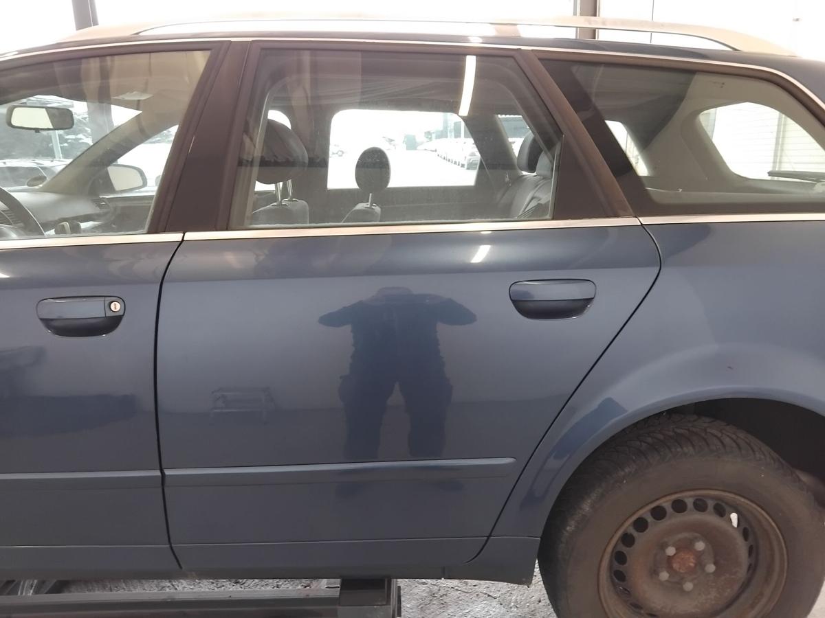 Audi A4 8E B6 Avant T&uuml;r hinten links Kombi LZ5C Mauritiusblaumetallic BJ2003