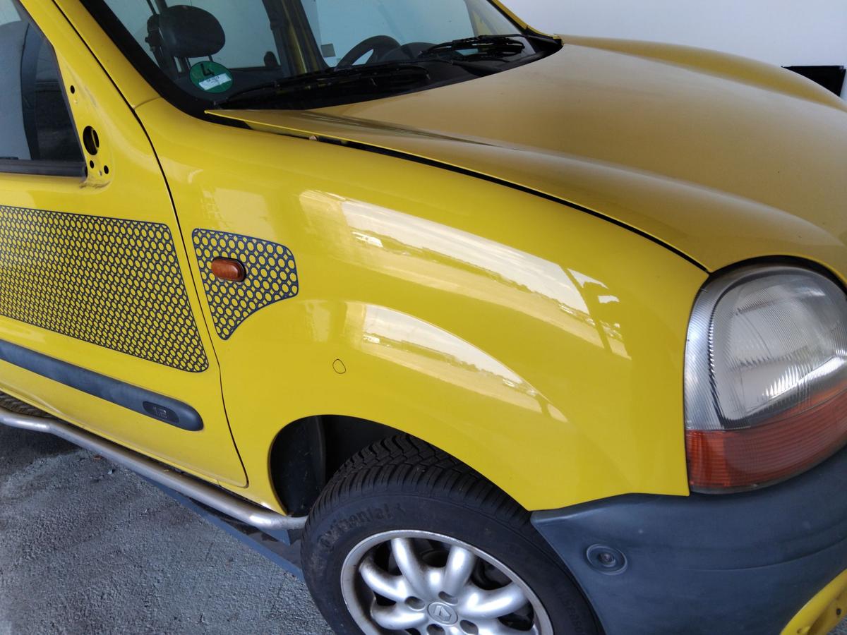 Renault Kangoo 1 original Kotflügel vorn rechts gelb OV396 yellow lemon BJ1998