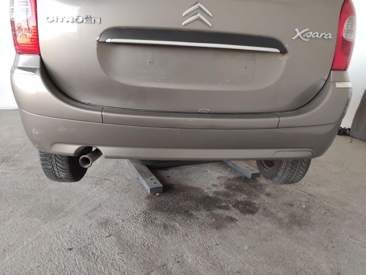 Citroen Xsara Picasso orig Stossf&auml;nger Sto&szlig;stange hinten BJ2007 Facelift KEB Nocciola