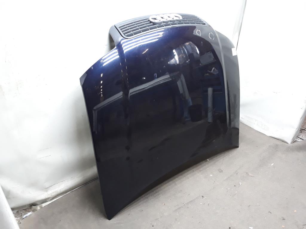 Audi A4 8E Motorhaube mit Grill Klappe LZ5L Mingblau original Bj2002