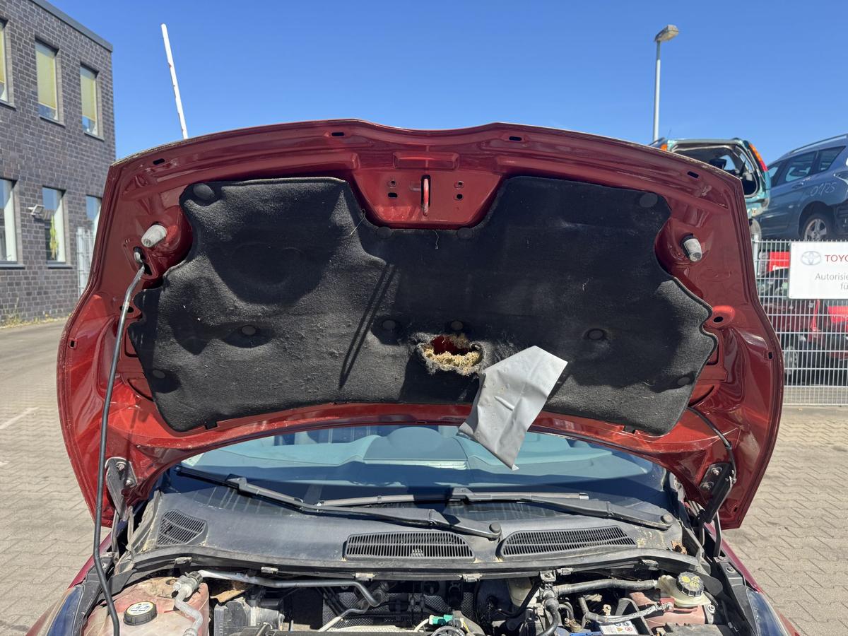Ford Fiesta JA8 original Motorhaube Tango Rot Bj.2010