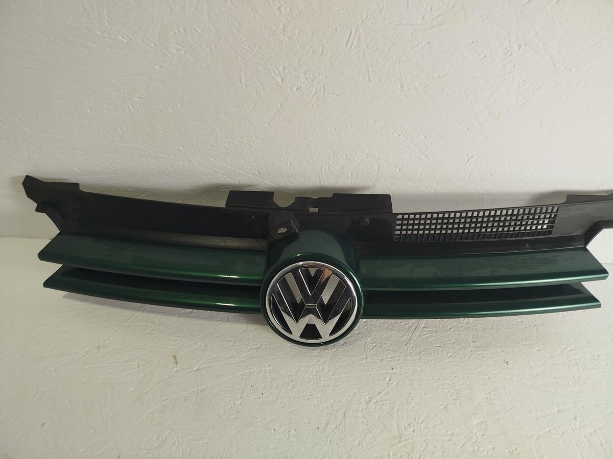 VW Golf 4 IV 1J Grill Frontgrill Kühlergrill mit Logo LC6M Brightgreen Perl