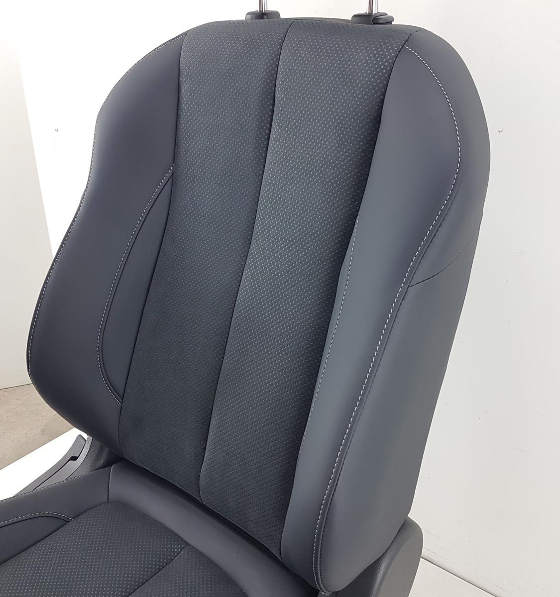 Mitsubishi Eclipse Cross Sitz vorn rechts Bj23 Teilleder dunkelgrau Sitzheizung