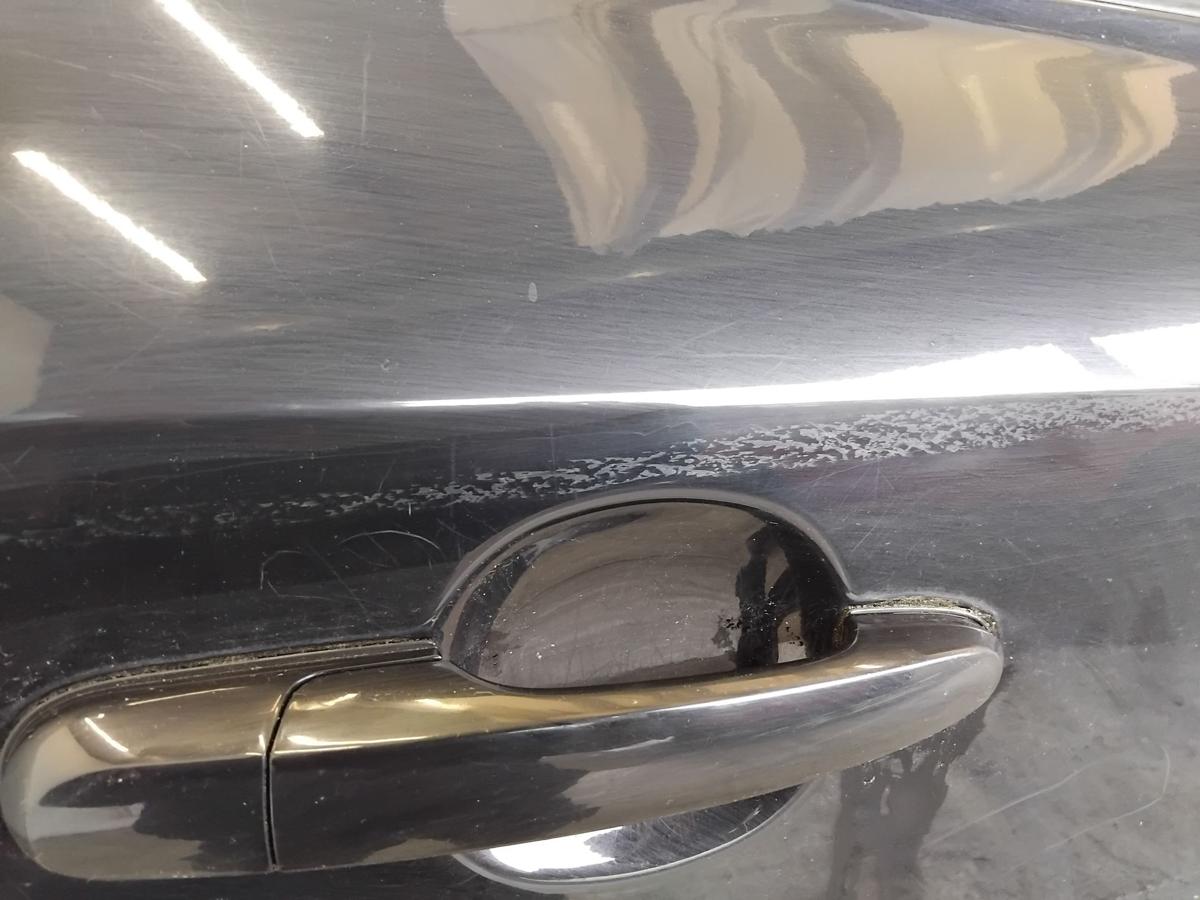 Hyundai Tucson JM T&uuml;r hinten rechts schwarz EB mit Beplankung BJ2006