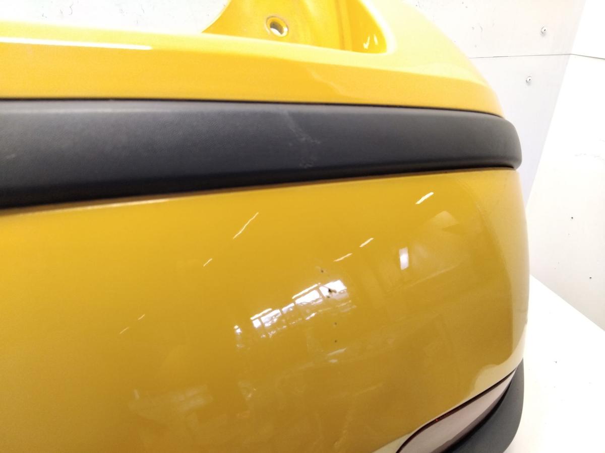 Opel Corsa C Facelift original Sto&szlig;stange Sto&szlig;f&auml;nger hinten gelb Z40K Bj.2006