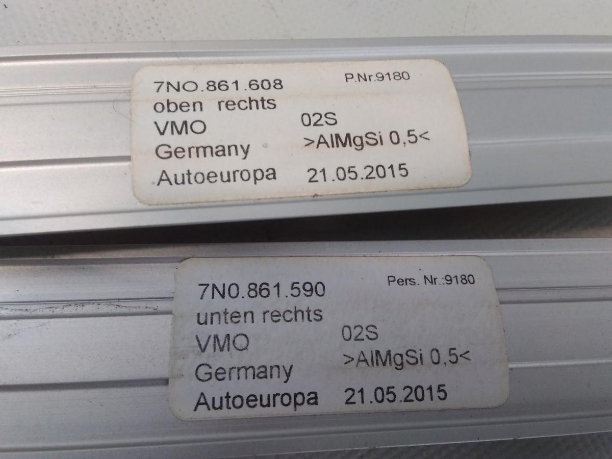 Seat Alhambra 7N original Satz C-Scheinen Kofferraum Bj.2015