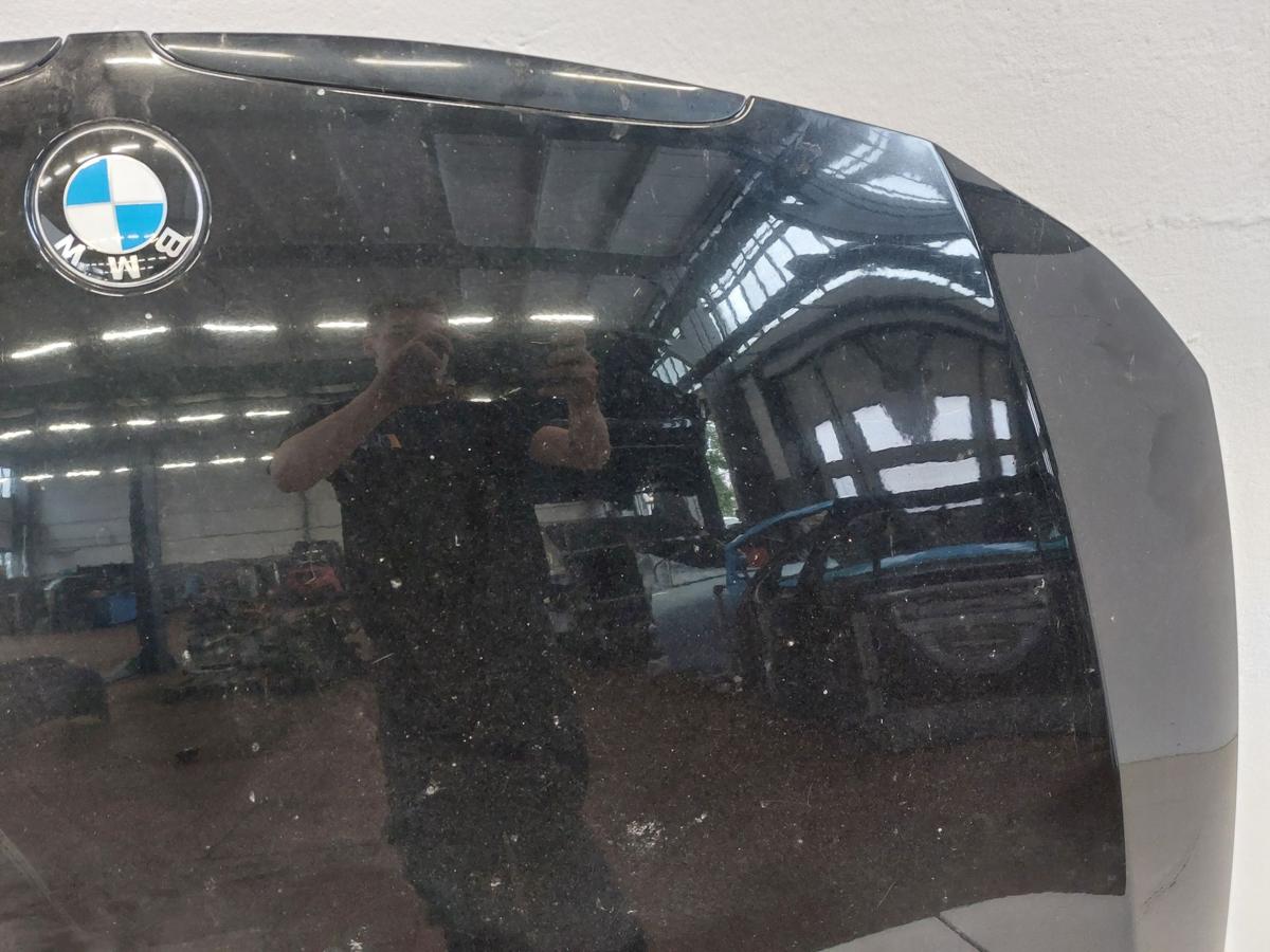 BMW 3er E90 Motorhaube Haube Frontklappe Frontdeckel schwarz II 668