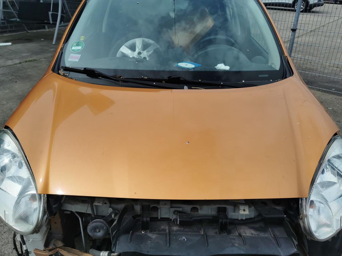 Nissan Micra K13 Motorhaube Haube Klappe Bonnet vorn A55 Orange Perl Kratzer
