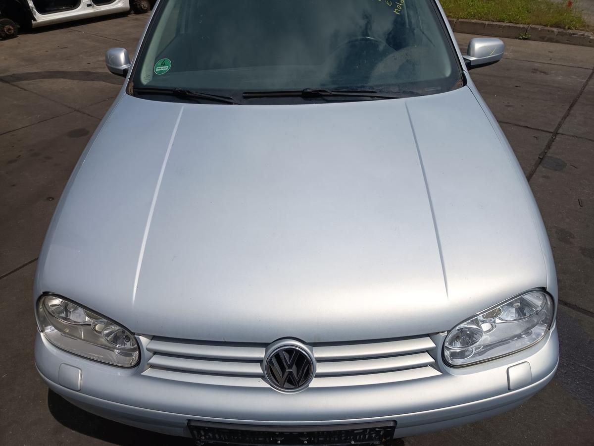 VW Golf IV original Motorhaube Deckel vorne LB7Z Satinsilber Bj 2000