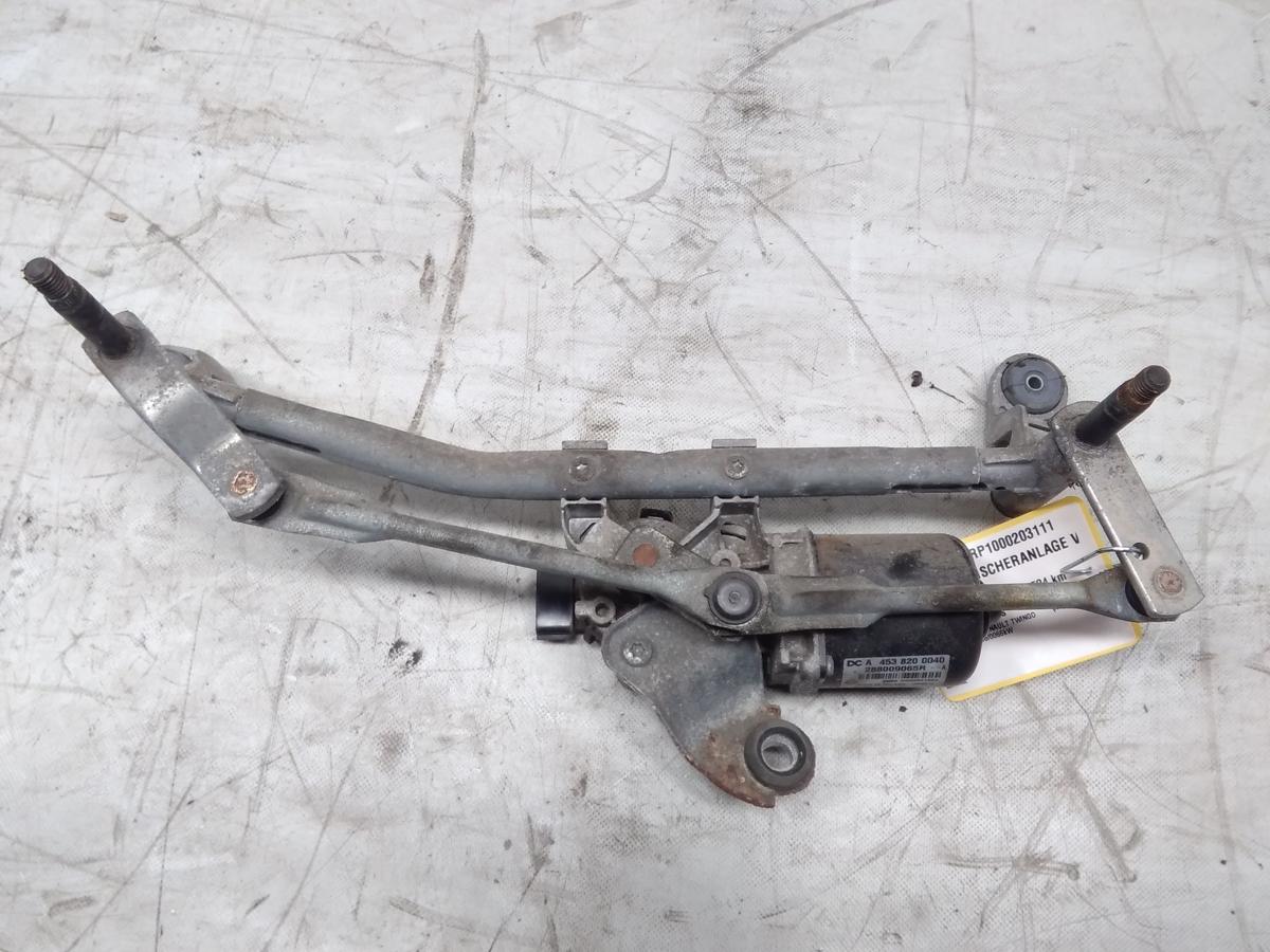 Renault Twingo 3 BC original Wischermotor mit Wischergest&auml;nge vorn Bj.2014