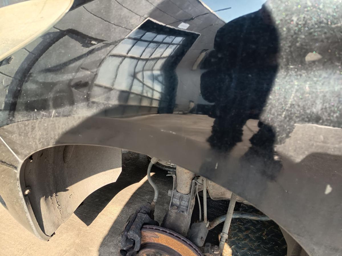 Peugeot 206+ original Kotfl&uuml;gel links KTV Perla Schwarz Baujahr 2009