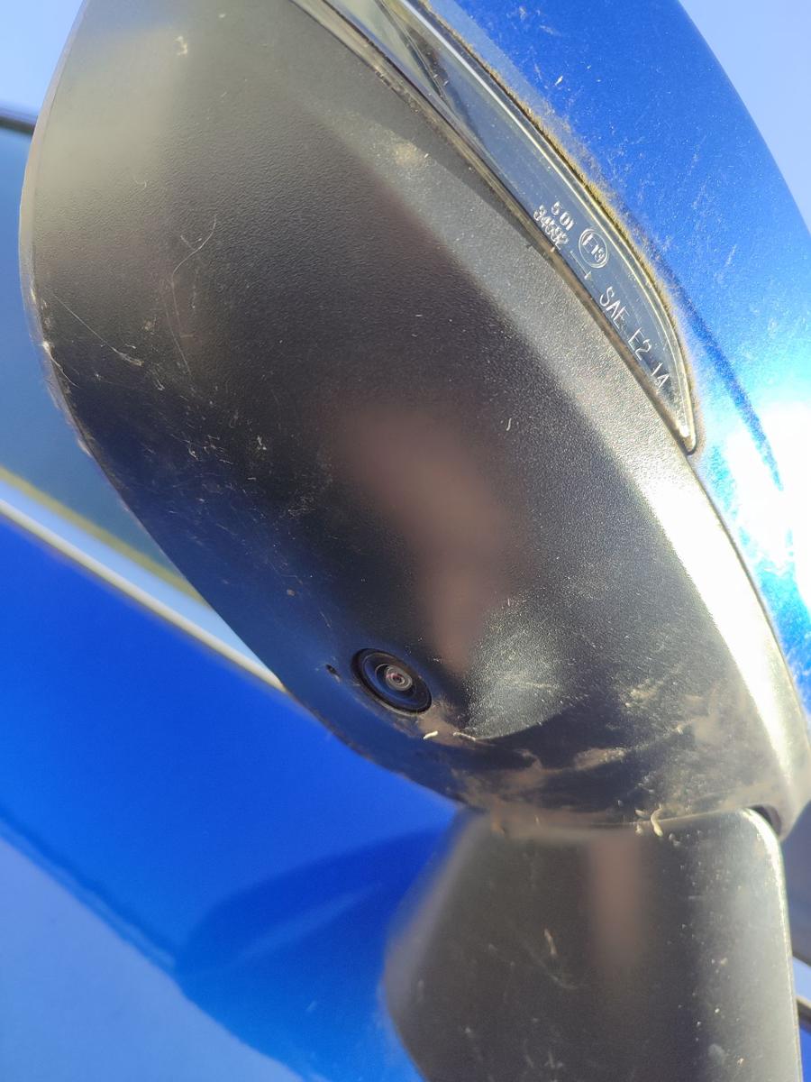 Mitsubishi Eclipse Cross original Spiegel Aussenspiegel rechts elektrische blau