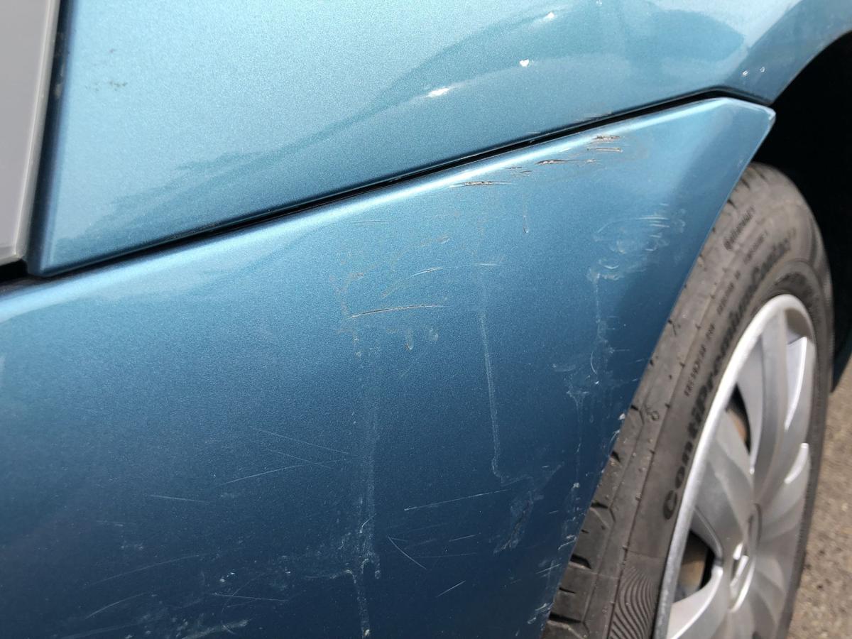 Renault Clio II 2 Campus Sto&szlig;f&auml;nger vorn Frontsch&uuml;rze Nebelscheinwerfer 06-09