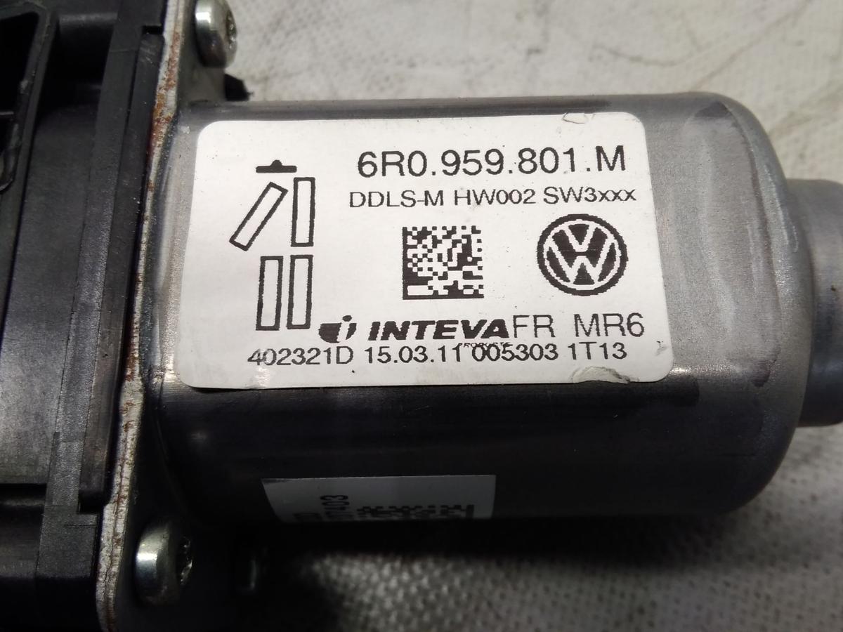 Skoda Fabia 2 5J Facelift orig. Fensterhebermotor vorn links 6R0959801M BJ2011