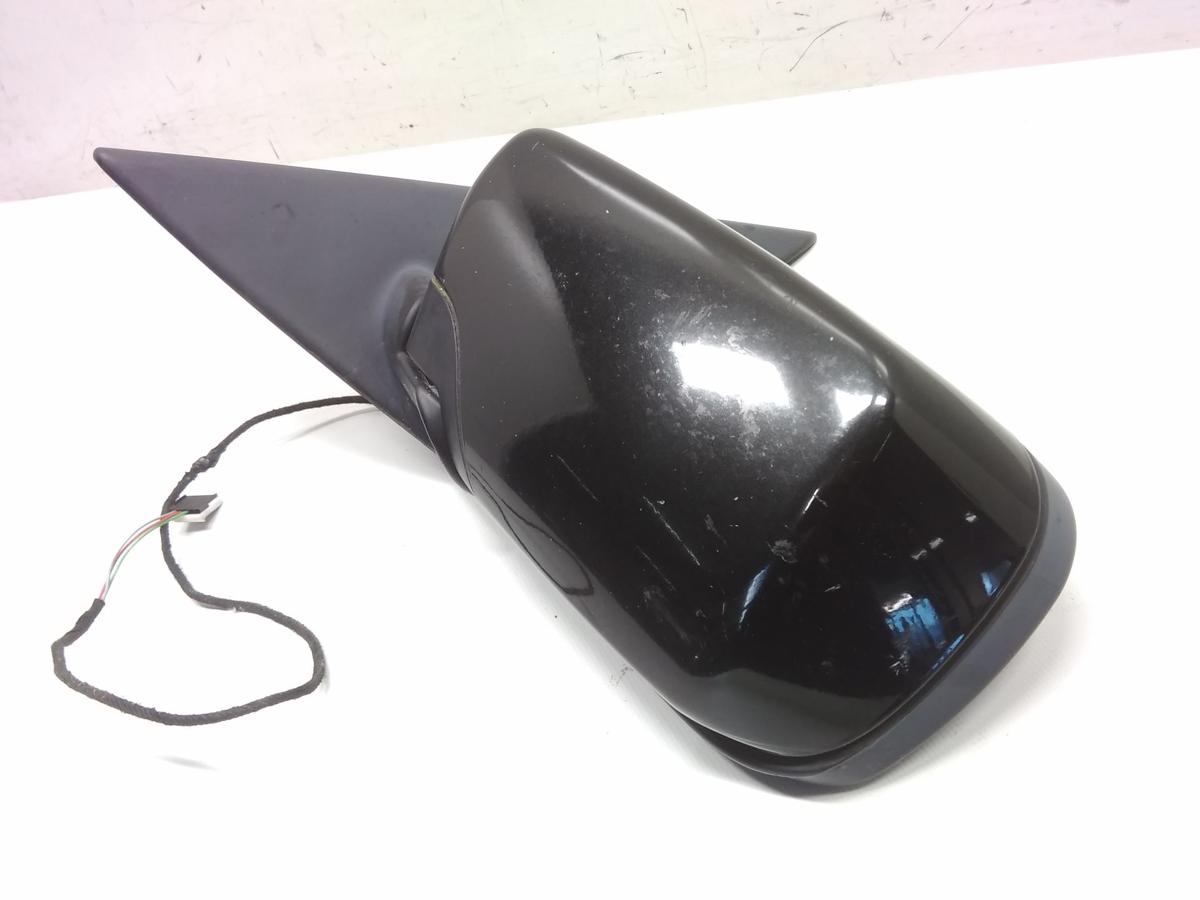BMW 3er E46 Compact original Au&szlig;enspiegel links schwarzmetallic 475 Bj.2001