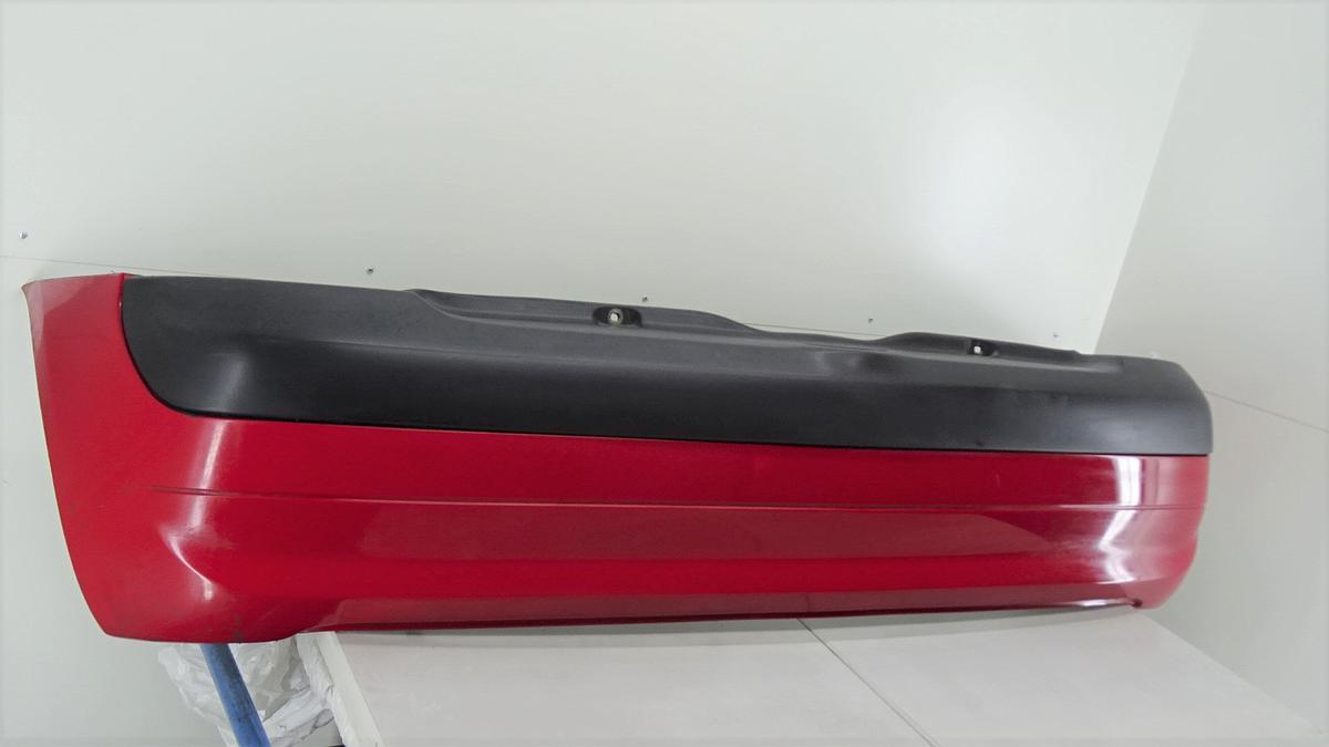 Renault Clio Bj2002 Stoßstange Stoßfänger hinten in rot Modell 2001-2005