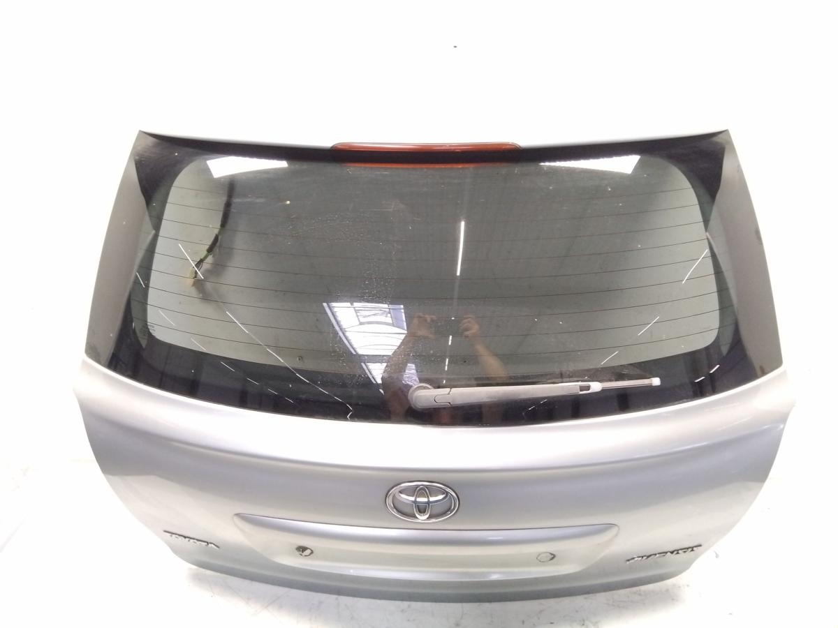 Toyota Avensis T25 Kombi Heckklappe 1F8 Granitsilber mit Heckscheibe BJ2008