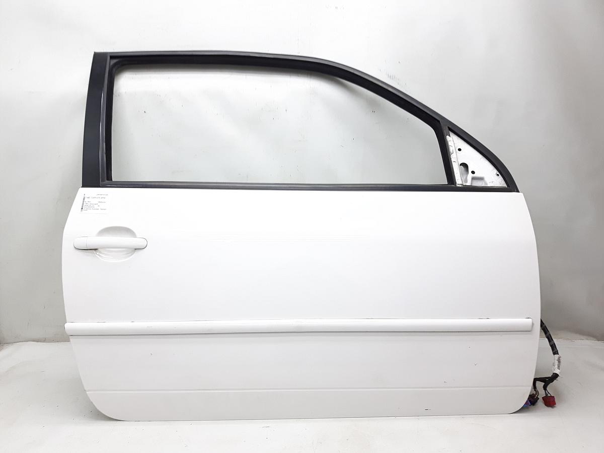 VW Lupo 6X Bj.2003 Tür rechts Beifahrertür für elektrische Fensterheber LB9A-Candyweiß