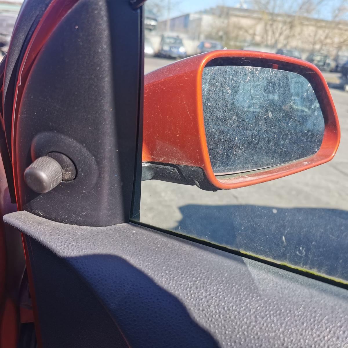 VW Polo 9N3 Aussenspiegel Spiegel Rückspiegel rechts manuell LA2W Copper Orange