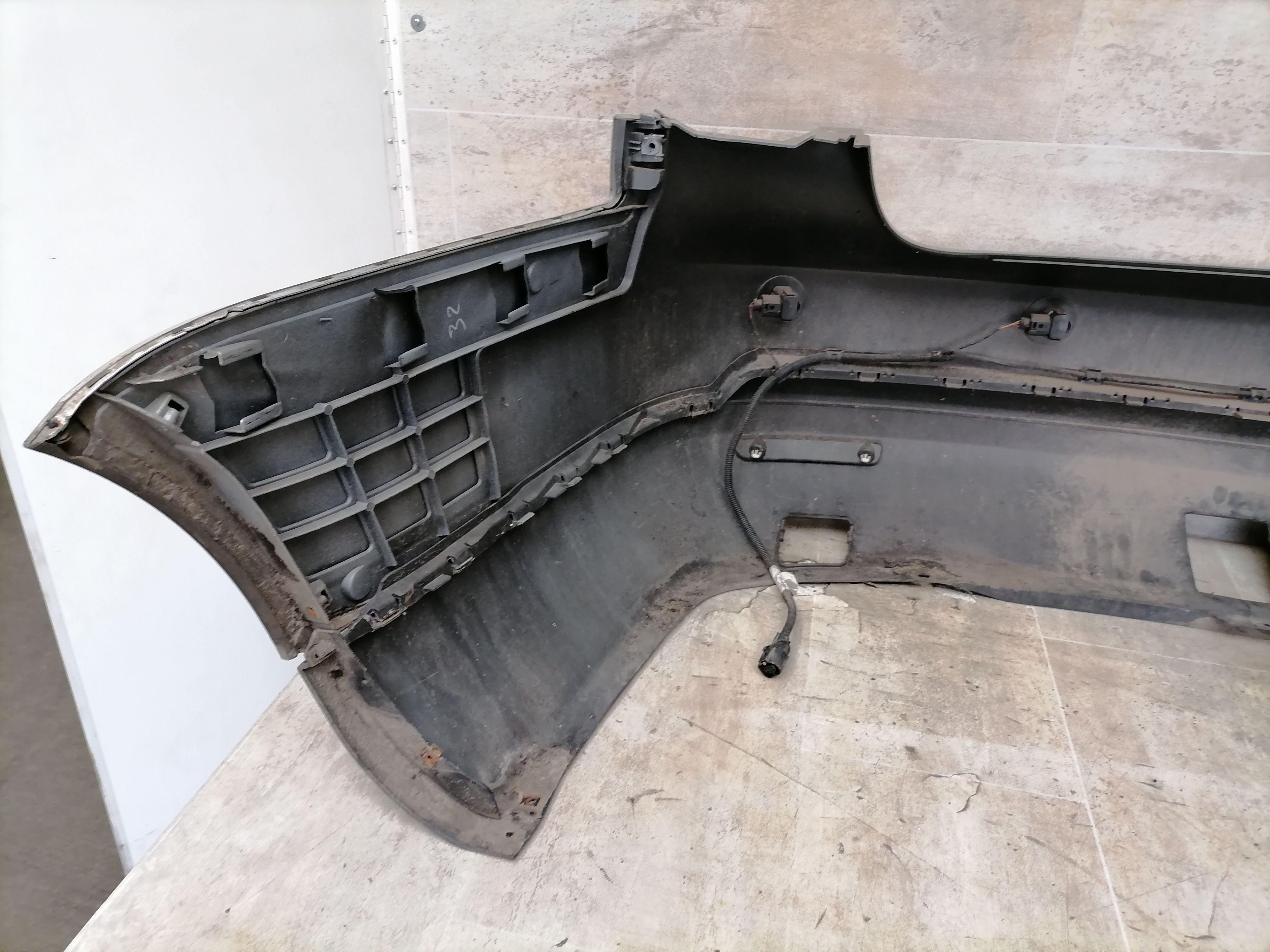 VW Jetta 1k2 05-10 Stoßstange hinten Stoßfänger PDC LD1W