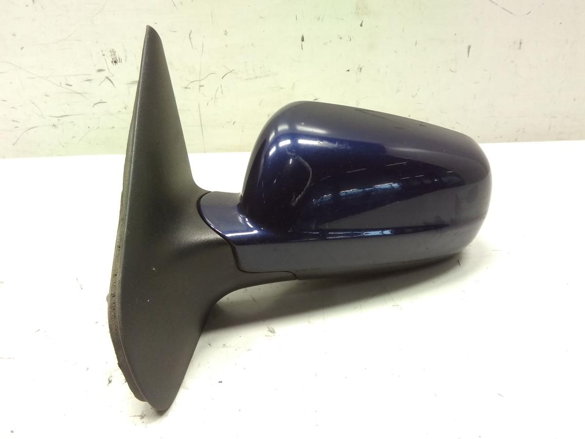 VW Bora original Au&szlig;enspiegel links elektrisch&beheizt BJ2001 LB5N indigoblau